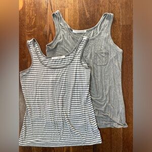 Max Studio Stretchy Modal Sleeveless Tanks M/L